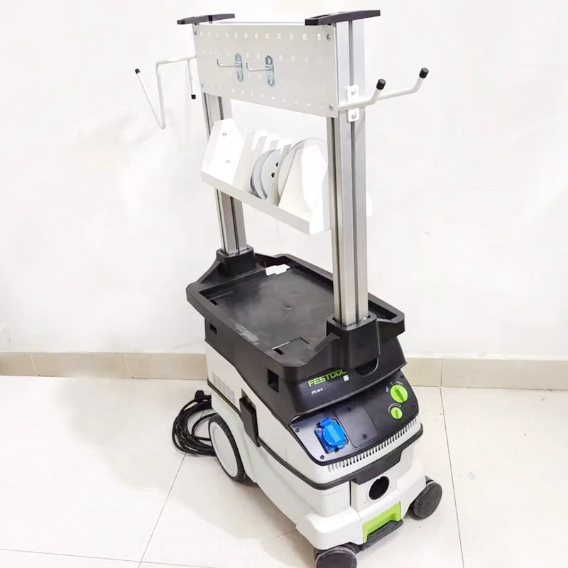 Gantry Sander/Abrasive Shelf - Compatible with Festool Electric Dust Bucket and Work Center System