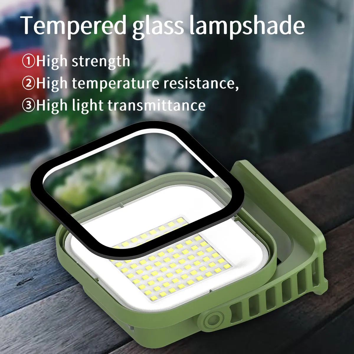 MOSLIGHTING Solar Rechargeable Floodlight Work Maintenance Emergency Lights Cool Camping Gear Lantern Flashlights LED Outdoor