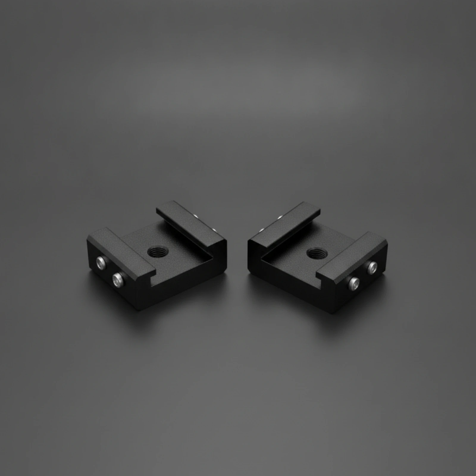 2 Pieces Mounting Hardware Compact A-Pillar Light Bracket Slider for off-Road Enthusiasts