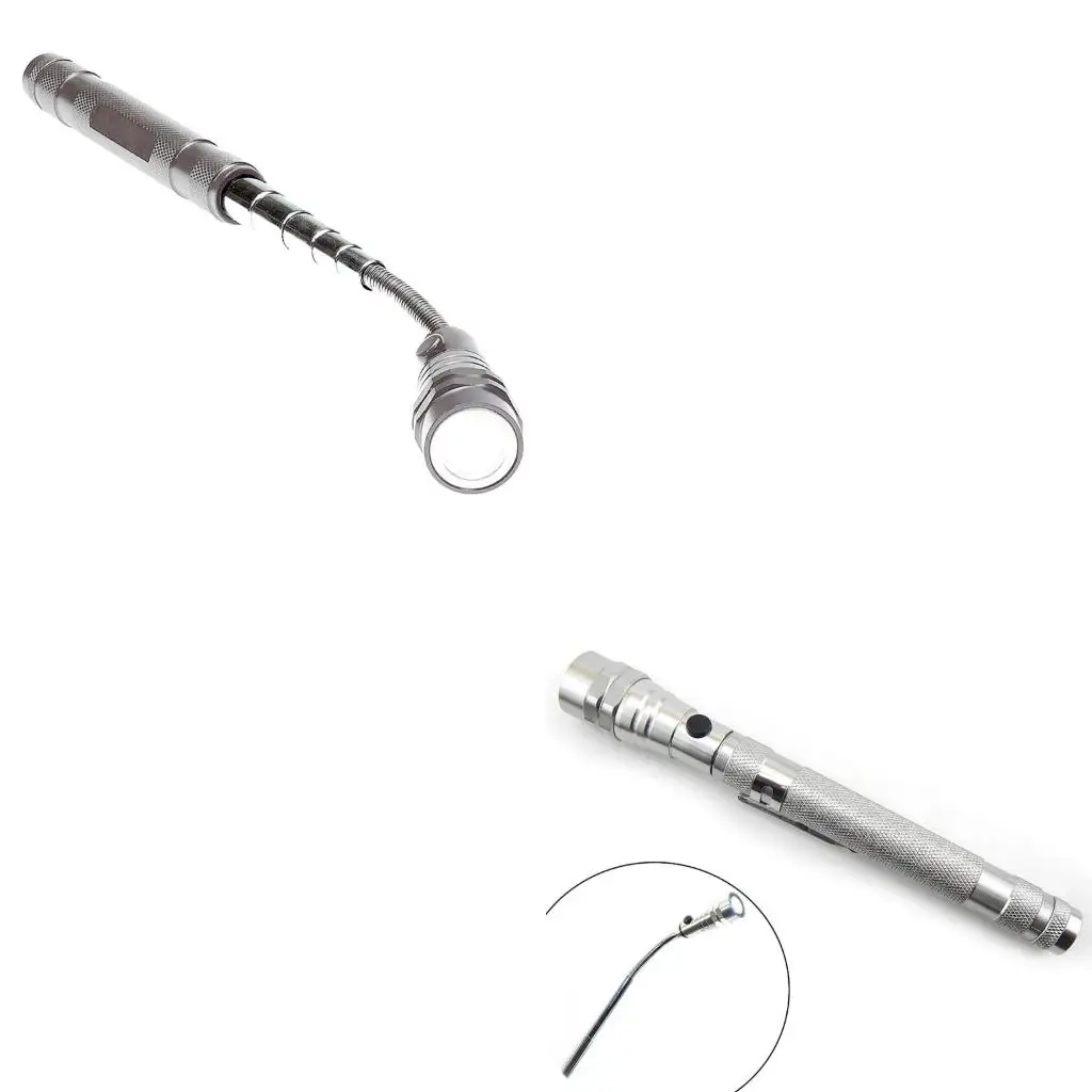 Flexible Multifunctional Telescopic Magnet Powerful Flashlight Flashlig