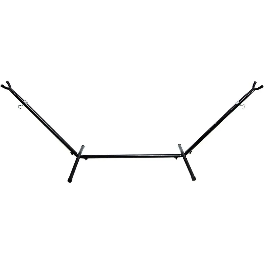 

Sturdy Steel Hammock Stand, Adjustable Height, 9 Feet, Supports 450 Lbs, Weatherproof, Quick Assembly