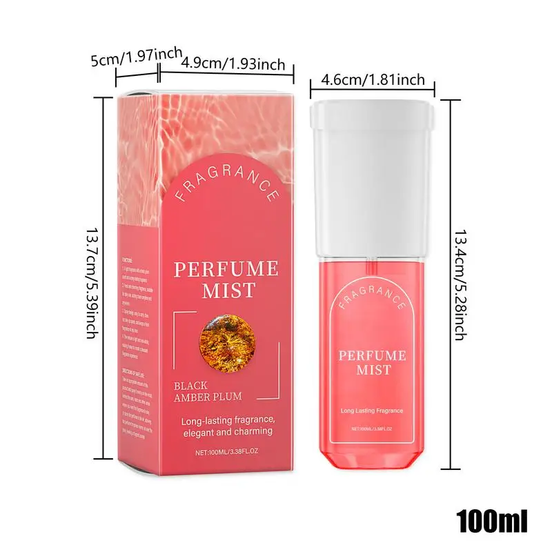 Black Amber Plum Perfume Experience Fragancia ámbar y heredera pero también compartir fragancia de fruta de ciruela natural regalo perfecto para mujeres