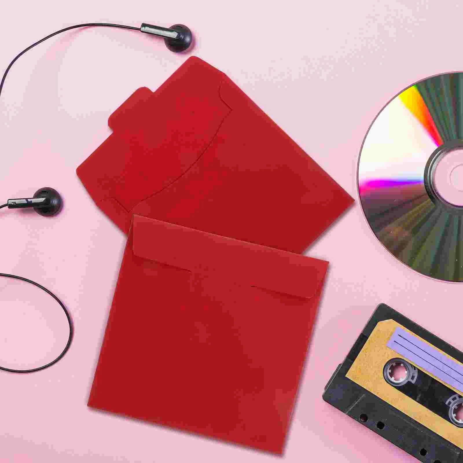 20 szt. Papier pakowy DVD okładki koperty etui do przechowywania uchwyt torby papierowe uchwyt do przechowywania DVD koperty DVD