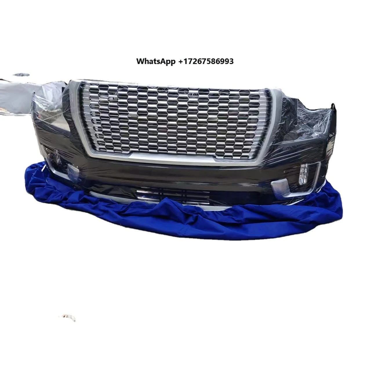 OEM Auto Body Systems New High Quality Carbon Black Front Bumper Kit for Yukon 2021 Bolt-On Installation 100% Fitment