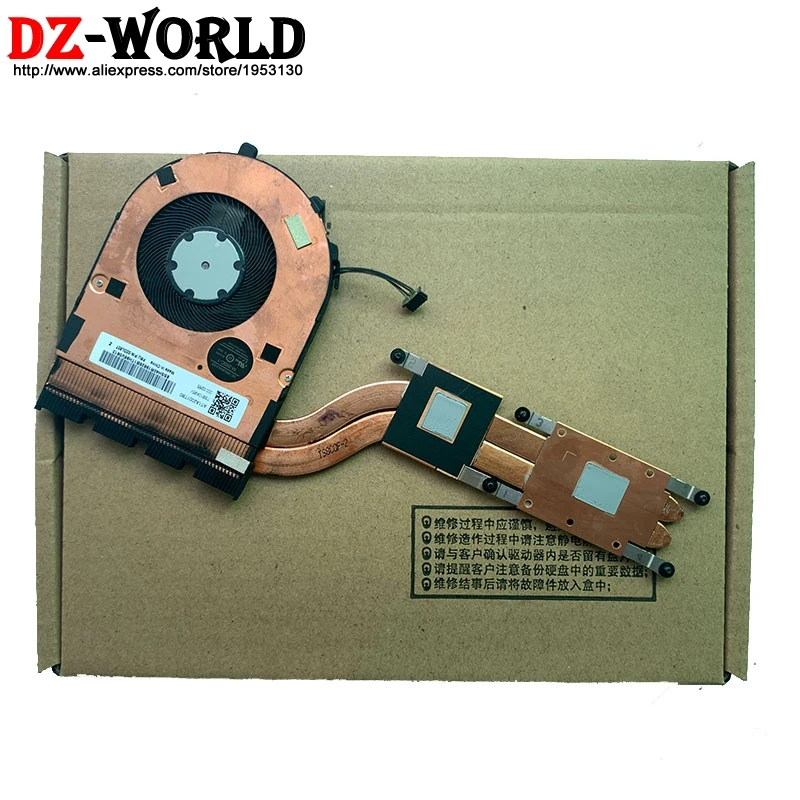 New Original  Heatsink CPU Cooler Cooling Fan SWG Discrete Graphics for Lenovo ThinkPad E490s Laptop 02DL827 02DL826