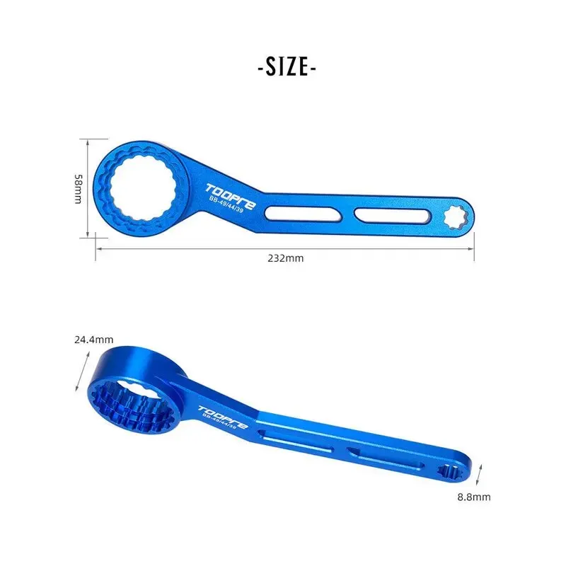 Bicycle DUB Crankset Installation Removal Tool For Mountain Road Bike Hollow Integrated BB Center Axle Wrench Bicycle Repair Kit