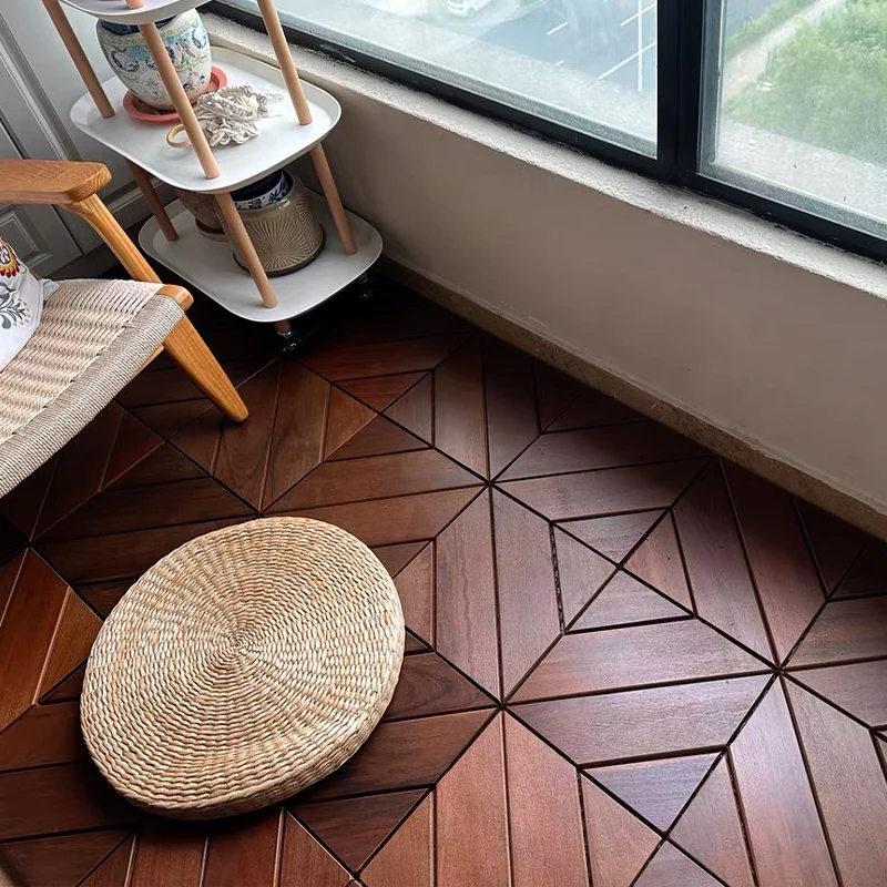 خشب النمل الثقيل المقاوم للماء ، عارضة خالية من الأرضية ، زرع ذاتي ، مضاد للتآكل ، فناء الحديقة ، شرفة خارجية ، 11 form #4