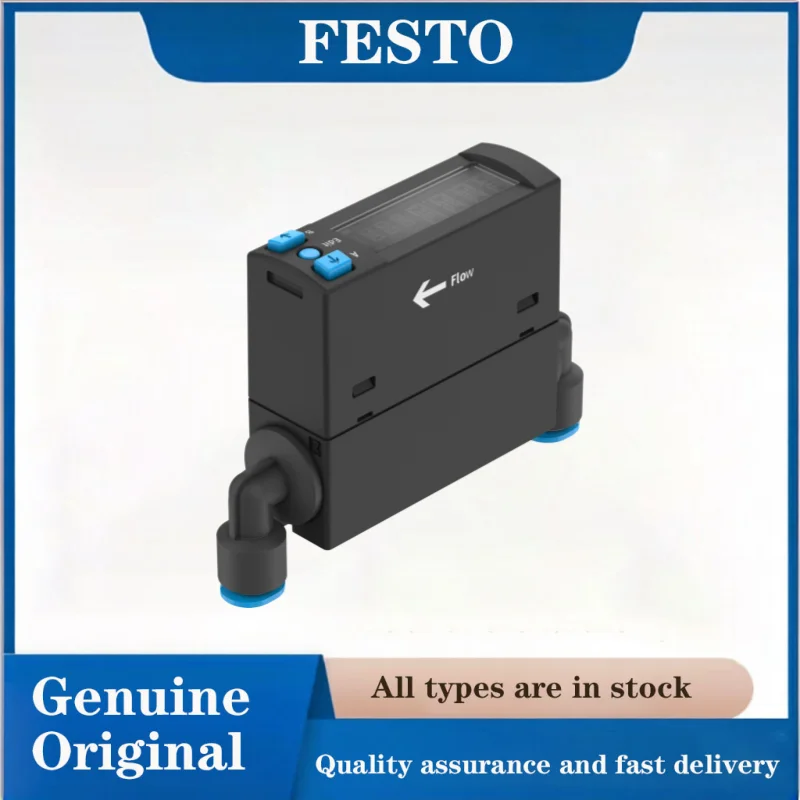 FESTO Flow sensors 8158426-SFAH-50U-Q6AR-PNLK-PNVBA-L1 Gas flow sensor Suitable Suitable for compressed air monitoring