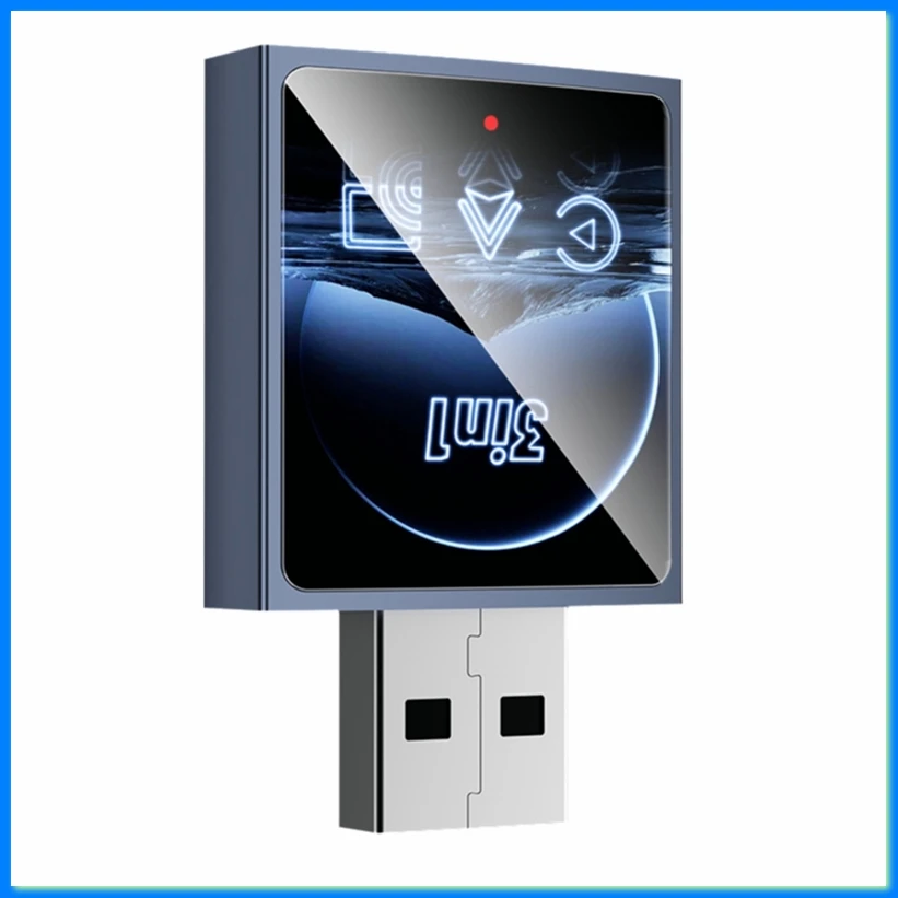 

Wireless Carplay Adapter Smart Carplay Android Auto Mirror Link 3 In1 USB Dongle Wired Carplay to Wireless Plug and Play-A27R