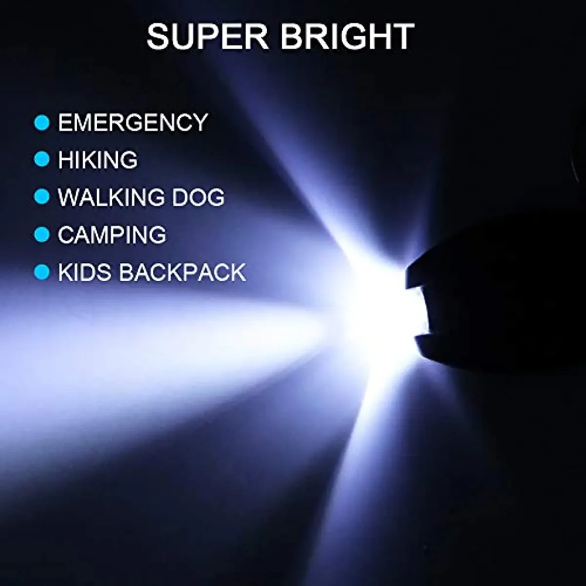 Mini LED Keychain Flashlight Super Bright Portable Key Ring Torch Waterproof Pocket Small Light Self-defense Tactical Lanterna