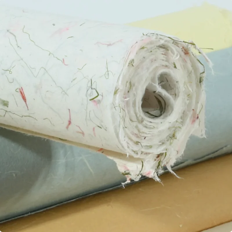 Chinese Mulberry Rice Paper Calligraphy Drawing Rice Paper Yunlong Fiber Xuan Paper Half Ripe Vintage Papier Papel Para Dibujar - Image 4