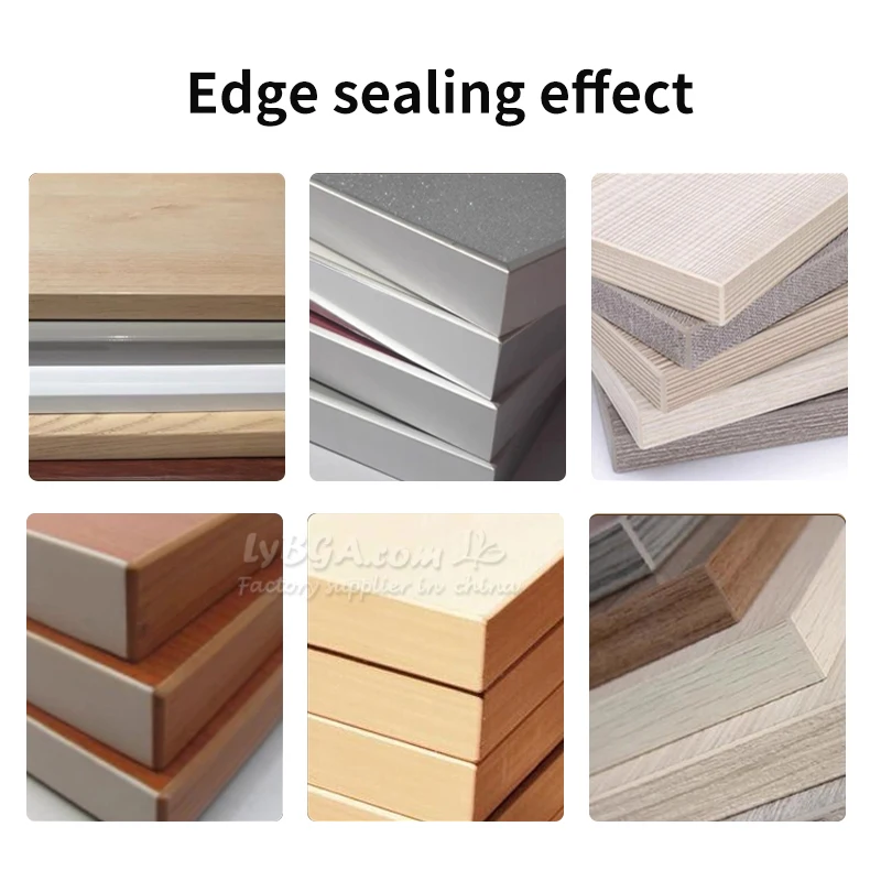 Mesin Penutup Tepian Mini LY Tipe Genggam dengan Pengaturan untuk Desain Rumah/Kantor/Kabinet, Tinggi Penutupan Tepian 7-60mm