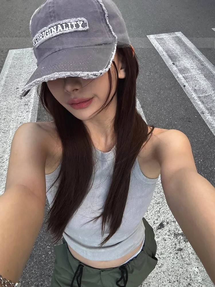 Gorro de Béisbol de Ala Ancha con Parche de Letras para Hombre, Estilo Casual Urbano, Primavera, Verano, Otoño, Accesorio de ...