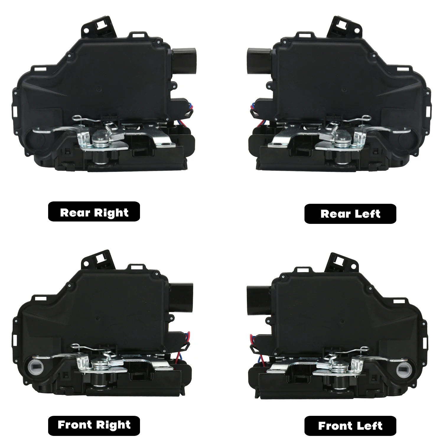 

Функциональный комплект привода защелки для капитального ремонта из четырех заменяет 3BD837015A 3BD837016B для VW Jetta/Bora 1999-2005, все четыре двери