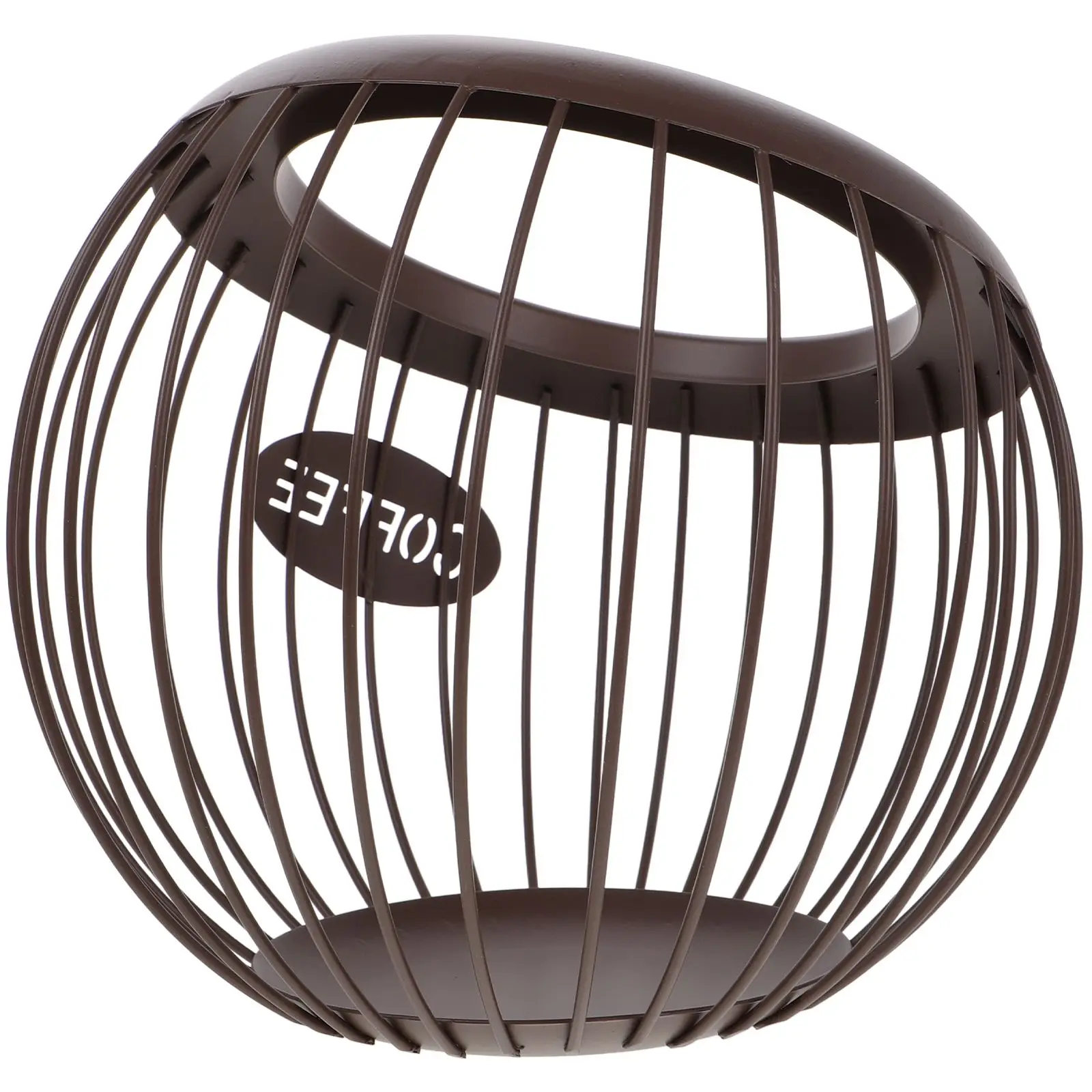 

s Coffee Pod Holder Fruit Basket Kitchen Storage Rack Adjustable Stand Metal Wire ganizer for Fruits Stylish Durability