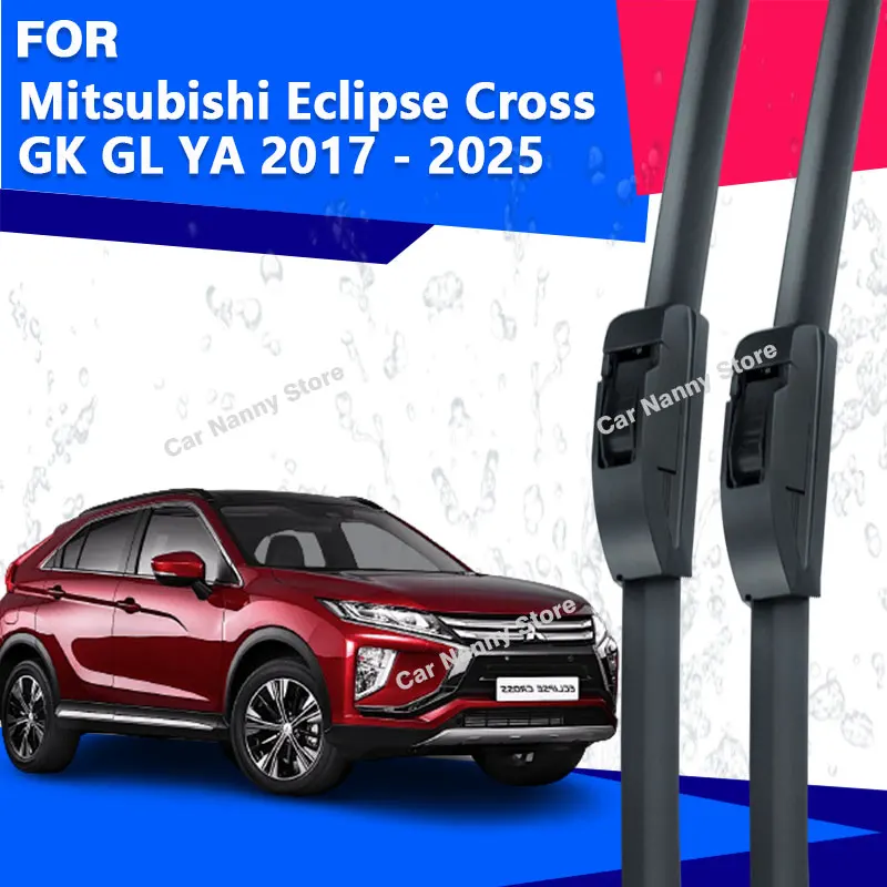 

Щетки лобового стекла для Mitsubishi Eclipse Cross GK GL YA 2017-220 Автомобильные дворники Резиновая полоса Стеклоочистителя Мягкая резина