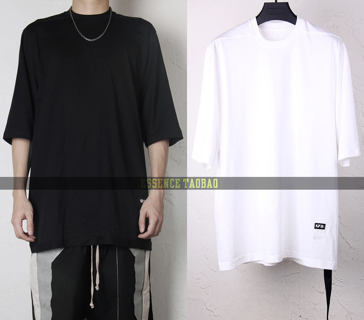 

Мужская футболка с длинным рукавом в стиле хип-хоп, свободного кроя, с круглым вырезом, в уличном стиле, с декоративной веревкой на рукаве