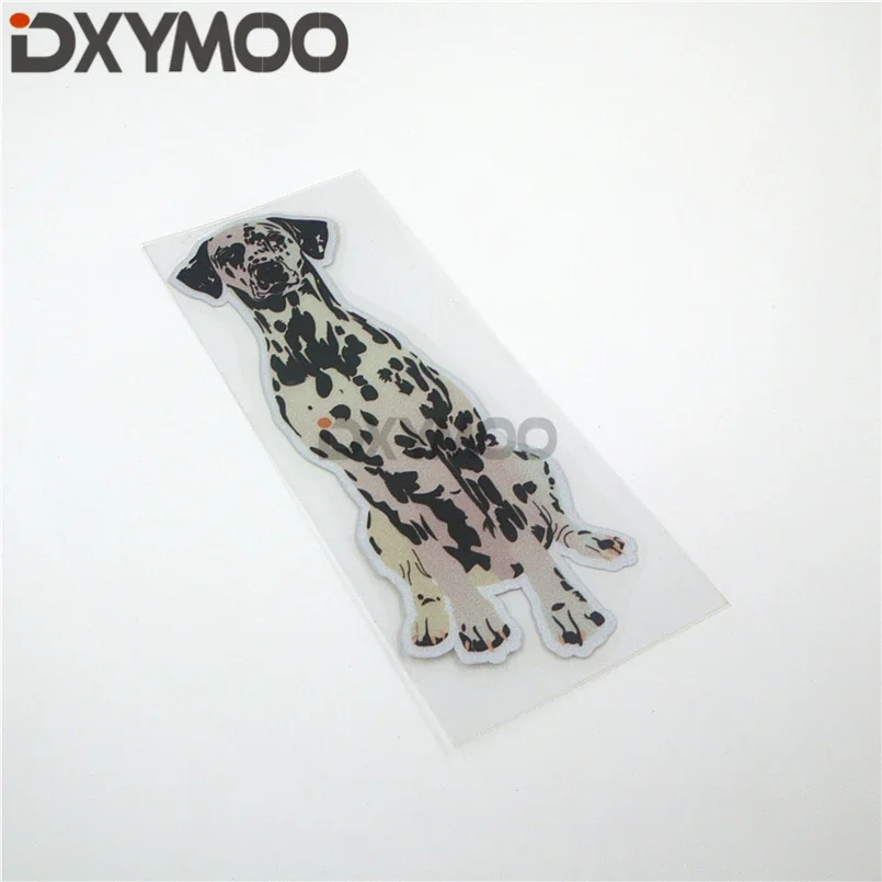 Car Styling Decals Cartoon Dots Dog Animal Pet Maicho Dalmatian Cute Lovely DIY Window Sticker