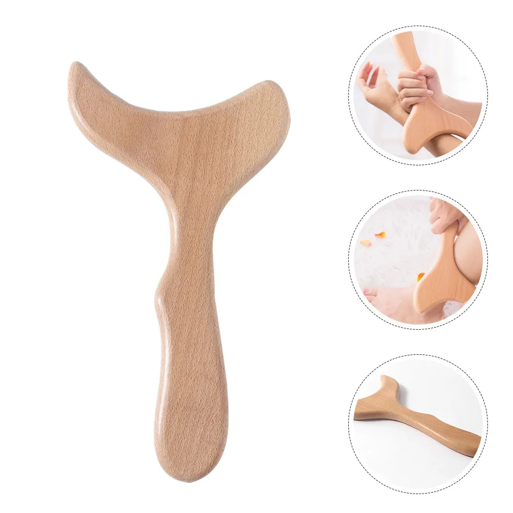 

Деревянная доска Гуаша для точного массажа мышц, улучшения кровообращения, традиционный инструмент для скребкового массажа, ручной деревянный массажер