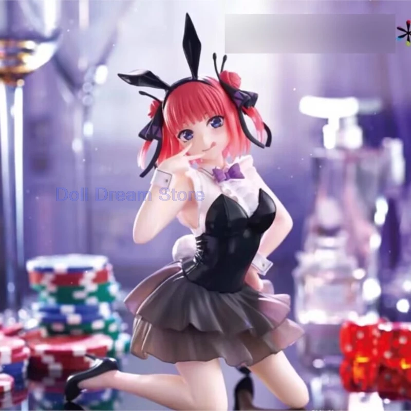 2026 New100% genuine Japanese original anime figure Nakano Ichika/Nakano Miku/Nakano Yotsuba bunny ver sitting action figure view 3