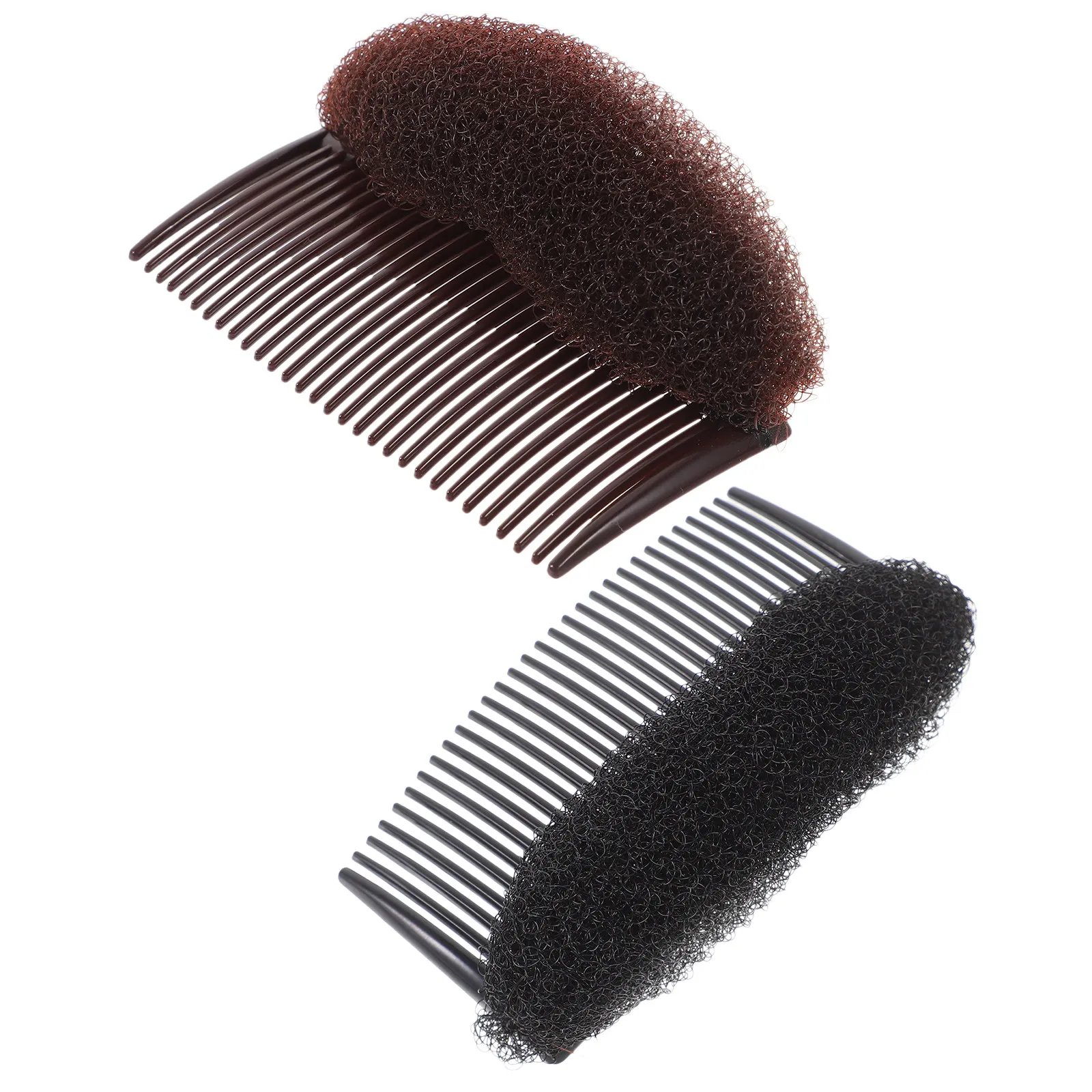 4Pcs Hair Volume Insert Comb Bun Maker Styling Tool DIY Hair Shaper Elegant Head Face Modifier for Everyday Use