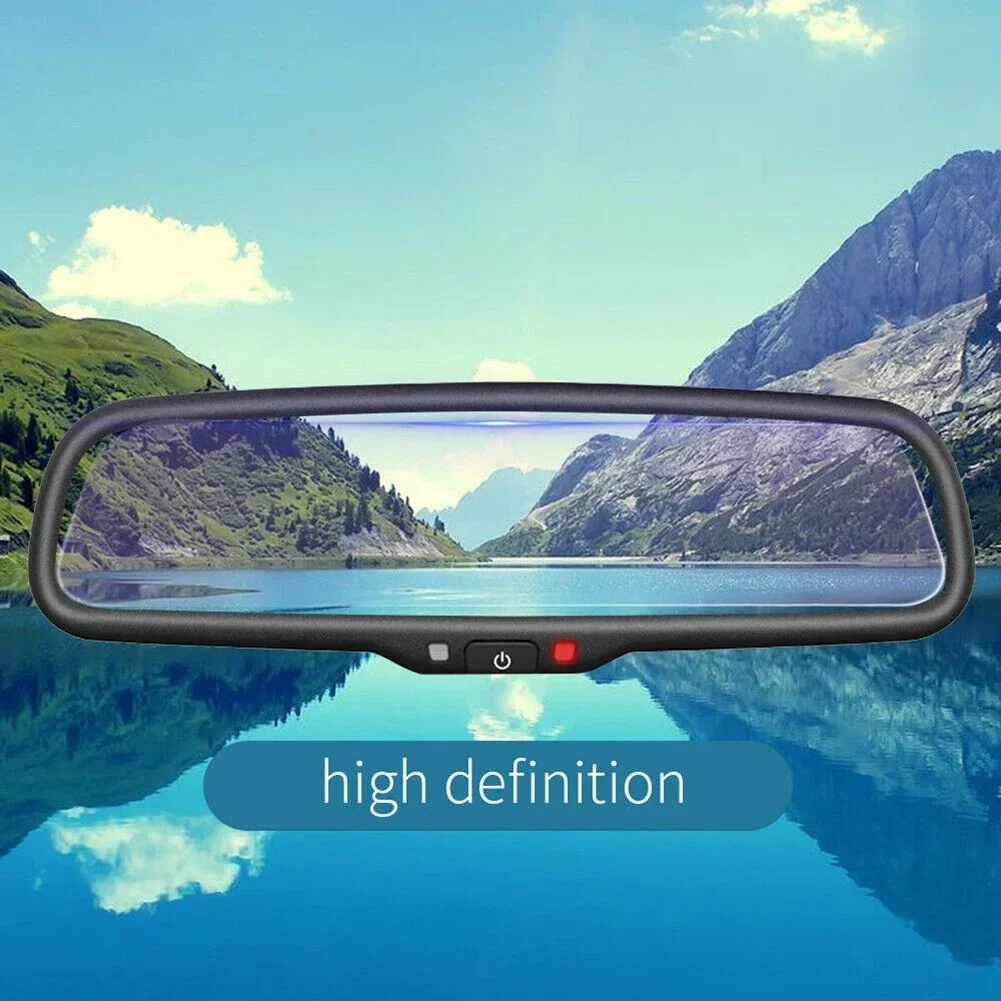 Car Rearview Mirror Anti-Reflective Film Anti Fog Anti-Glare Waterproof Sticker 0mm*200mm Install Anti-glare Film, Anti-glare