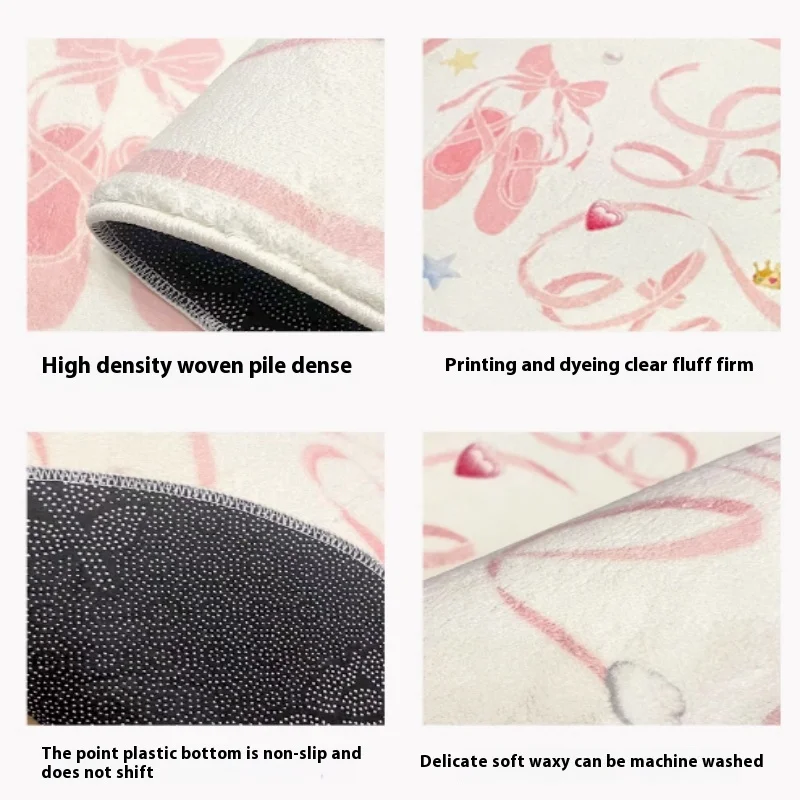 سجادة VIKAMA Fashion: قطعة ديكور منزلية ناعمة ومريحة، مناسبة تمامًا لغرف الألعاب والمناطق بجانب السرير.