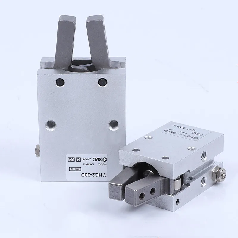 

SMC finger cylinder MHC2-10D MHC2-16D MHC2-20D MHC2-25D MHC2-32D ROBOTIC HAND GRIPPER pneumatic cylinder