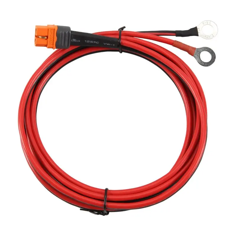 M12K-12AWG Xt60i Female To O Ring Connector For RC Battery Solar Portable Power Power Station And Solar Panel
