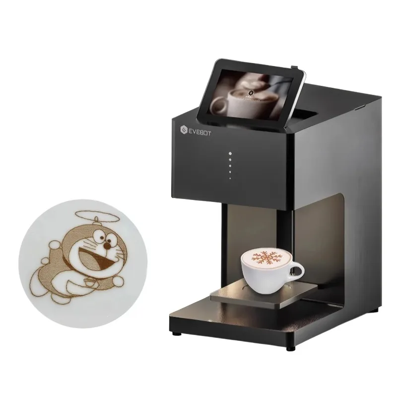 

Кофемашина-принтер EB-FT4 2026 года | Принтер для самостоятельного нанесения изображений на еду и напитки: для кофе, закусок и напитков