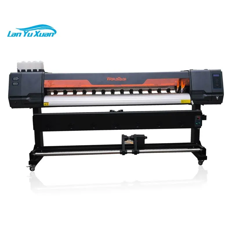 High quality 6ft 1.8m eco solvent photo art canvas painting wall printer printing machine