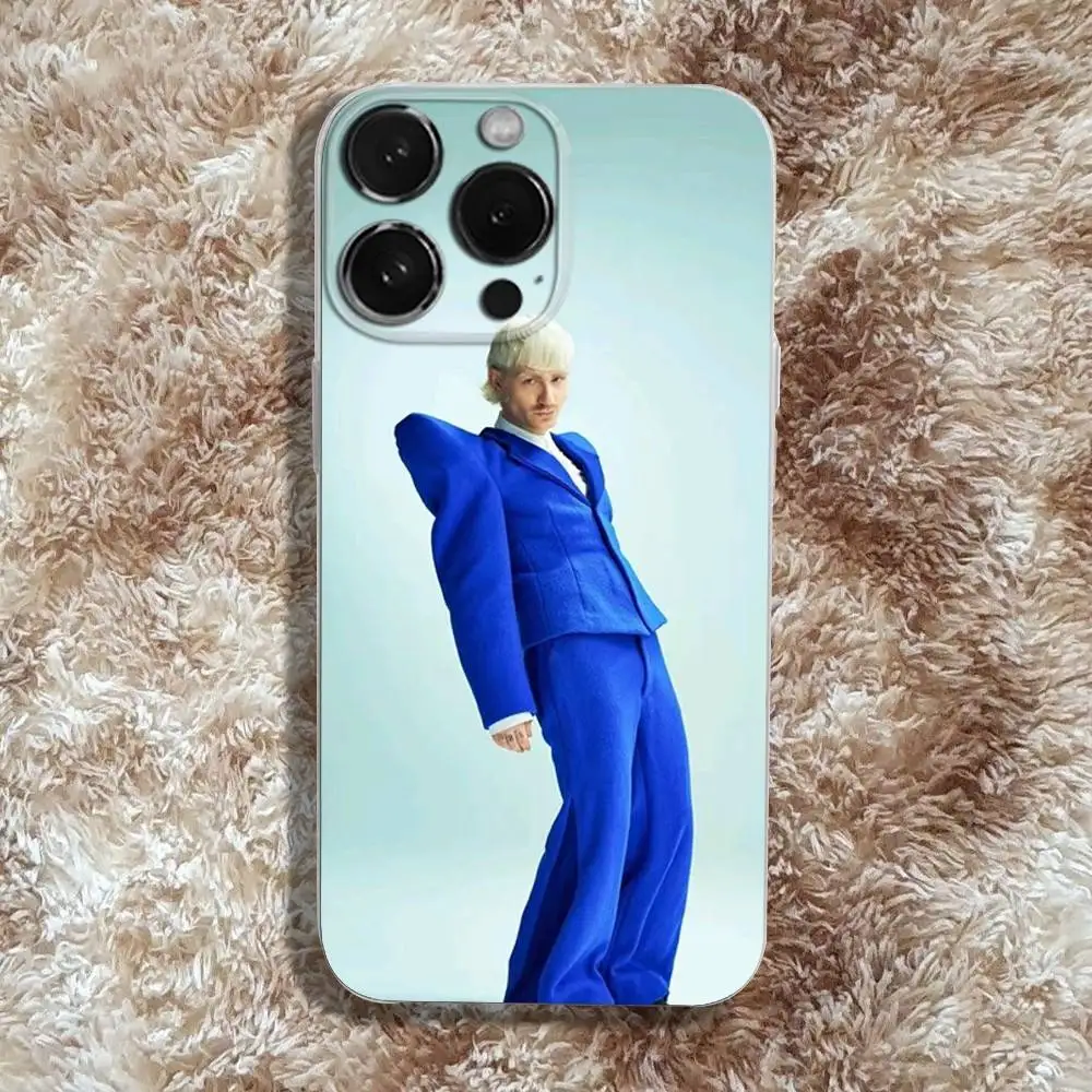 Custodia per telefono J-Joost Rapper Klein Singer per iPhone 17,16,15,14,13,12,11 Pro,Max,Plus,X,XS,XR,SE4,E Mini Cover morbida trasparente