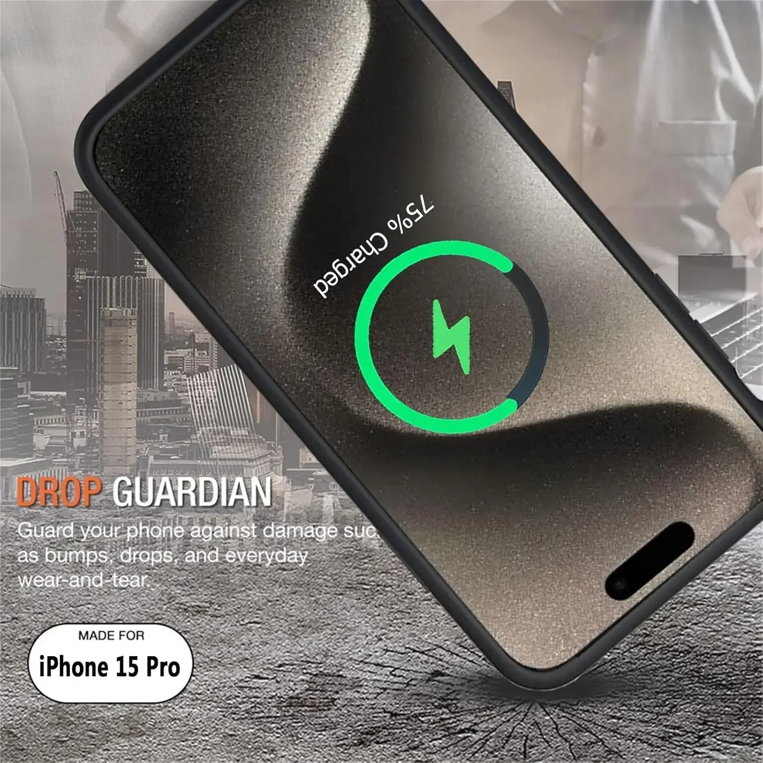 

Чехол-зарядное устройство 10000 мАч для iPhone 15 Pro Max 15 Plus, беспроводная зарядка Power Bank, магнитный чехол для iPhone 15 Powerbank