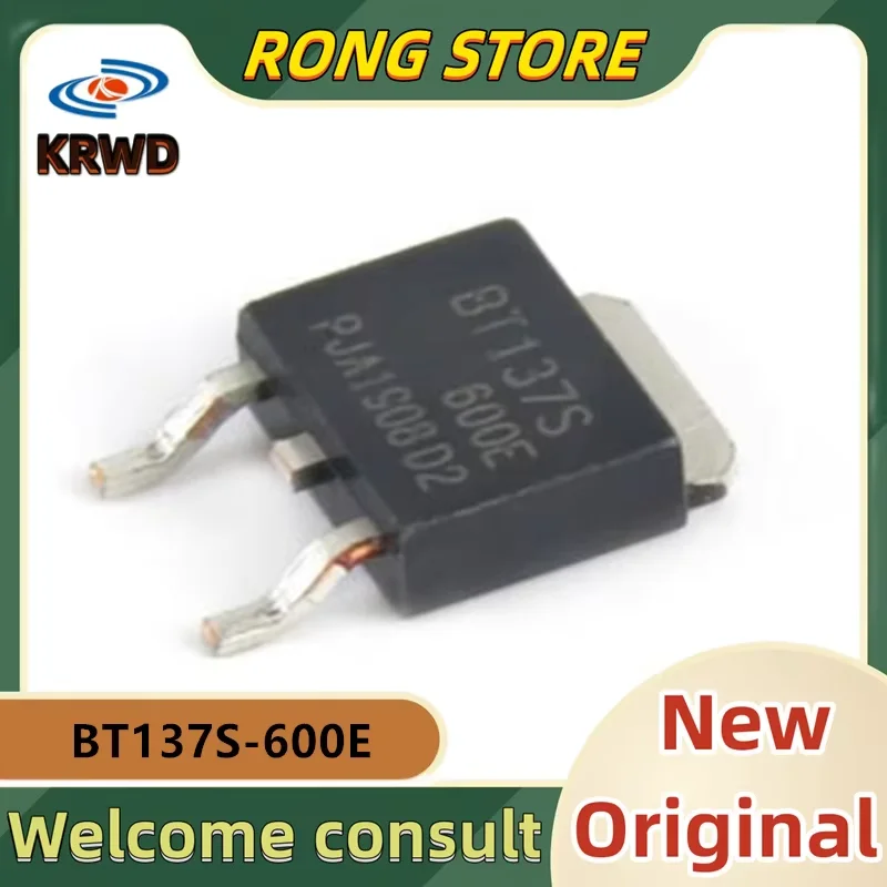 15PCS BT137 BT137S 600E New and Original BT137S-600E BT137-600E BT137 TO-220 Bidirectional thyristor