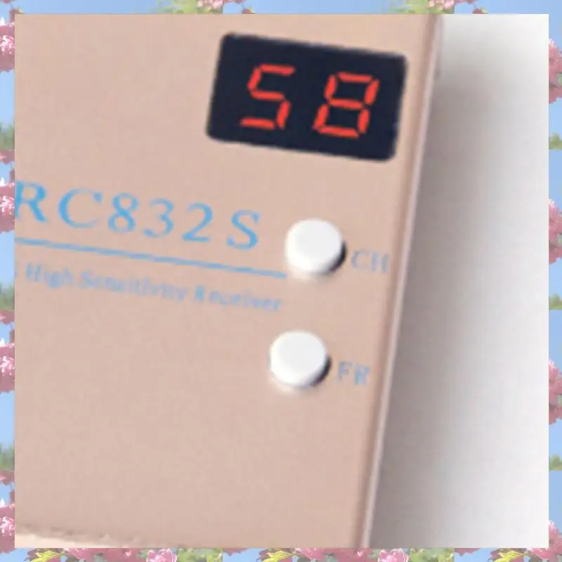 

2X FPV RC832 RC832S Receiver 5.8G 48CH 600Mw Aerial Photography 5.8Ghz AV Receiver System With A/V And Power Cables
