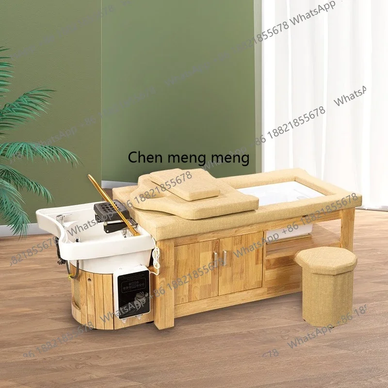 

X Multifunctional constant temperature water circulation fumigation head treatment bed for barber shops