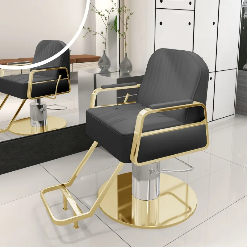 Mat Organizer Barber Chair Barbershop Armchair Fashionable Design Barber Chair Elegant Beauty Stylist Chair Salon Furniture