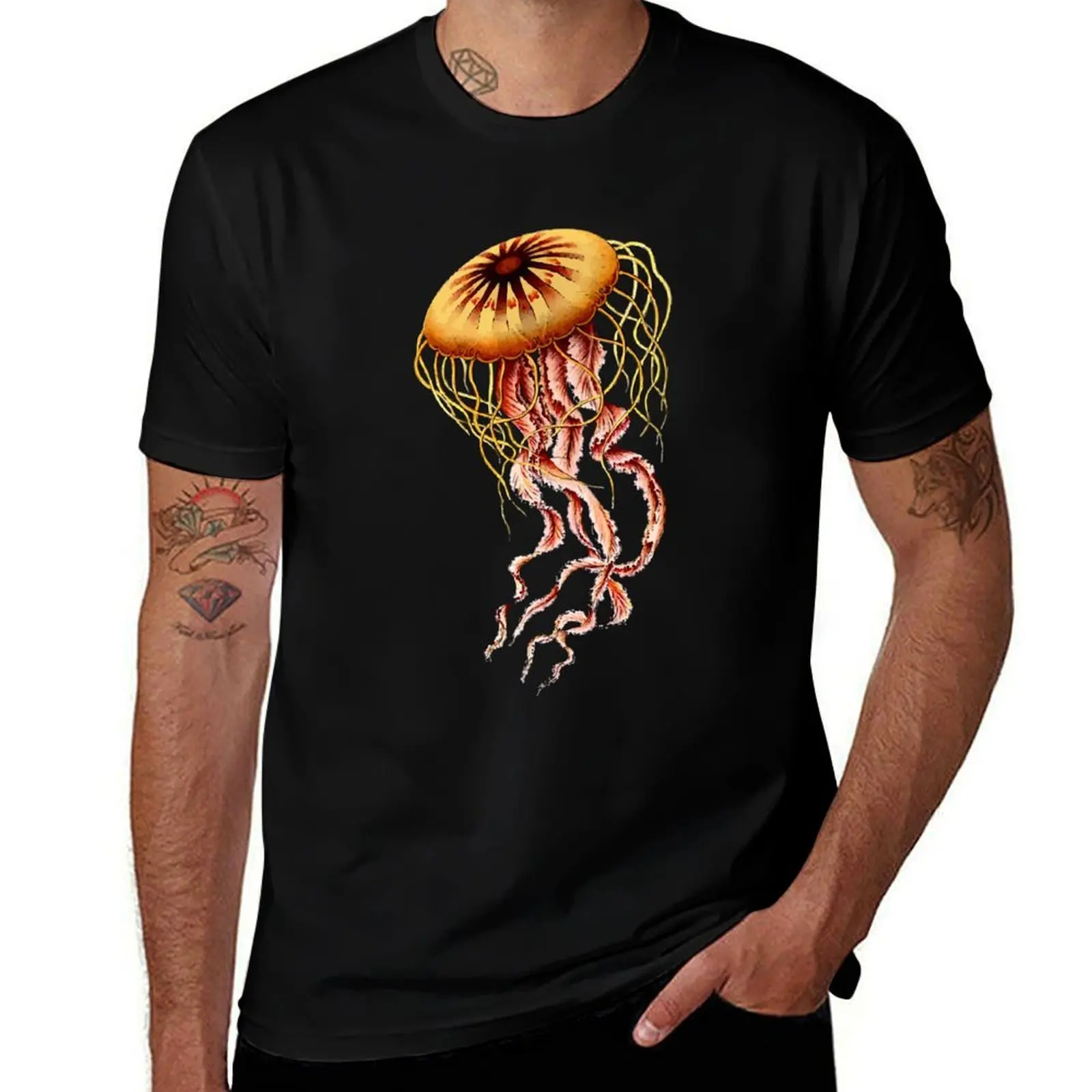 

jellyfish lover - jellyfish gift T-Shirt boys whites anime korean fashion tees men t shirts high quality