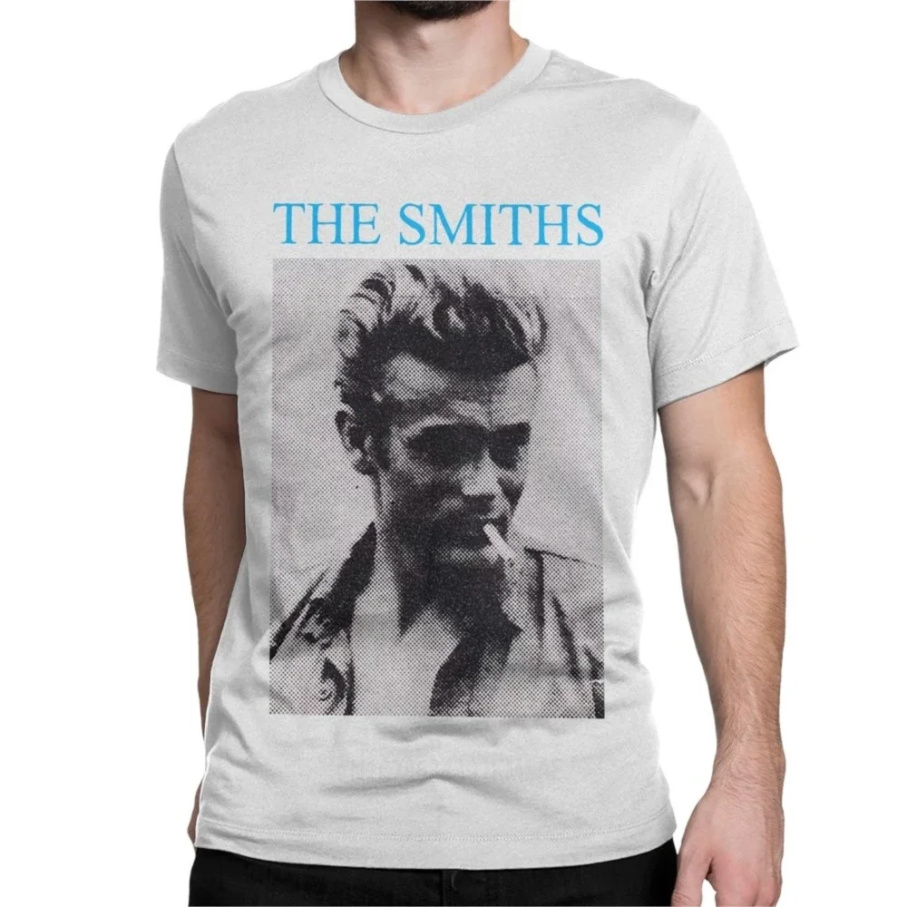 

Men's T-Shirt The Smiths Vintage Cotton Tees Short Sleeve T Shirt O Neck Clothing Gift Idea