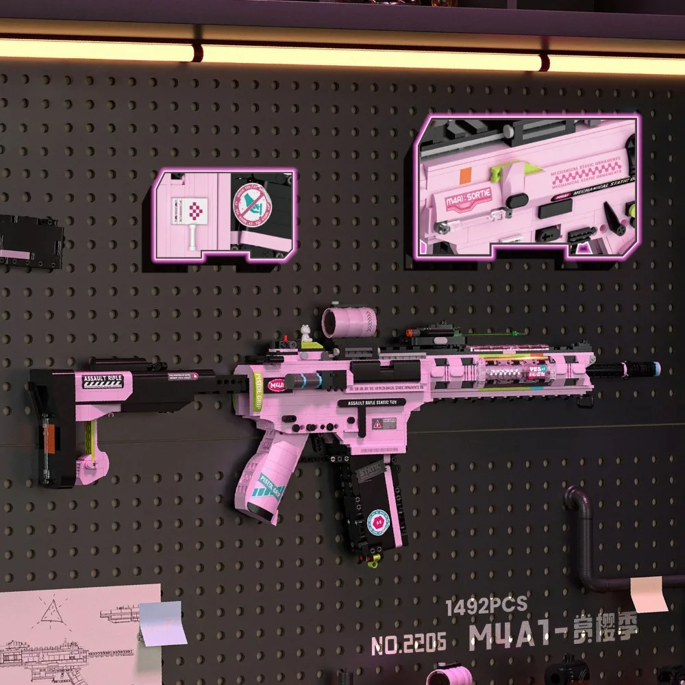 軍事 MP5 KSv M4A1 ARP-9 武器おもちゃビルディングブロック DIY テクニカルサブマシンガンレンガモデル子供男の子の誕生日プレゼント