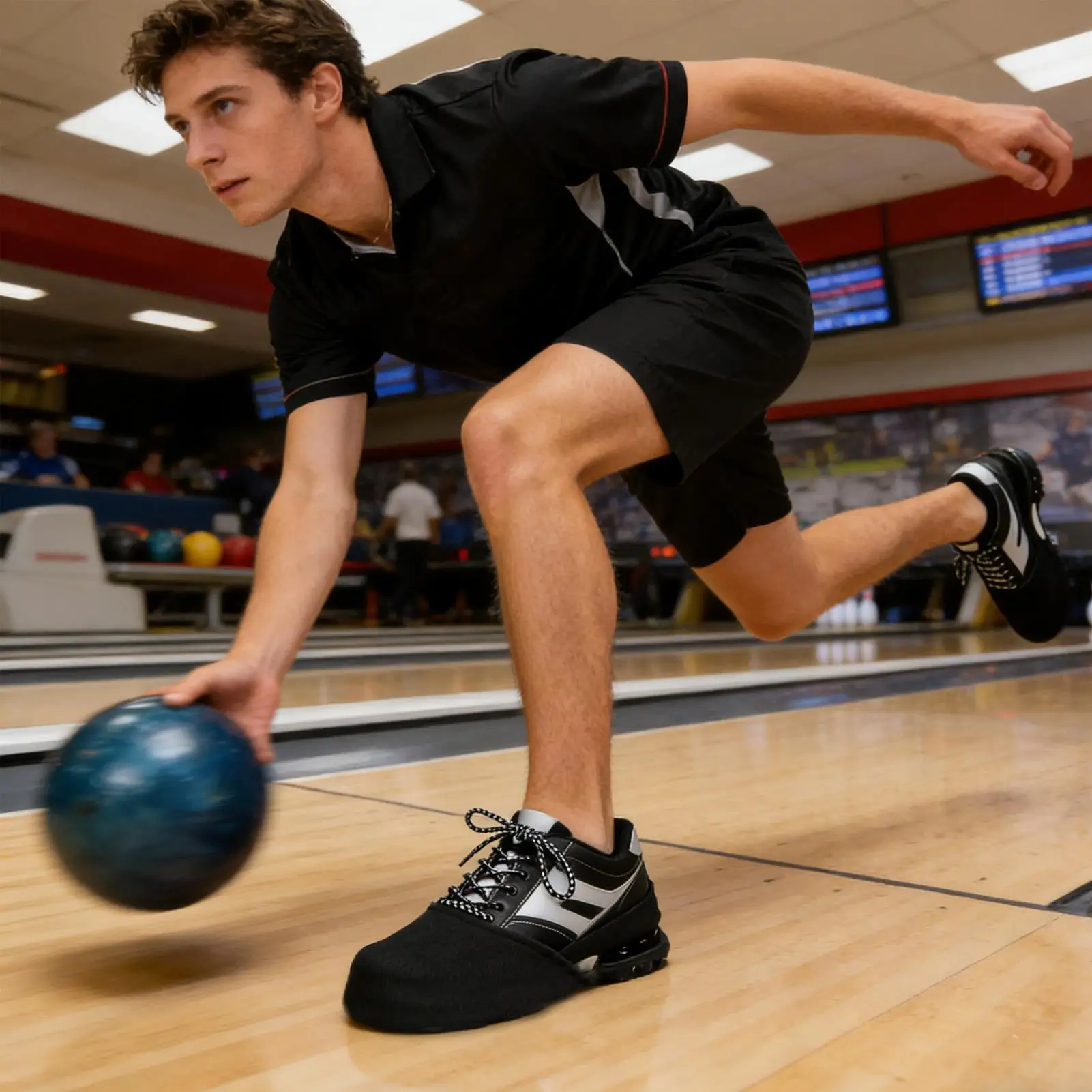 

Накладки-слайдеры для обуви для боулинга, 1 пара, защита подошвы и передней части стопы для женщин, мужчин, начинающих, для боулинг-лиг и семейного использования