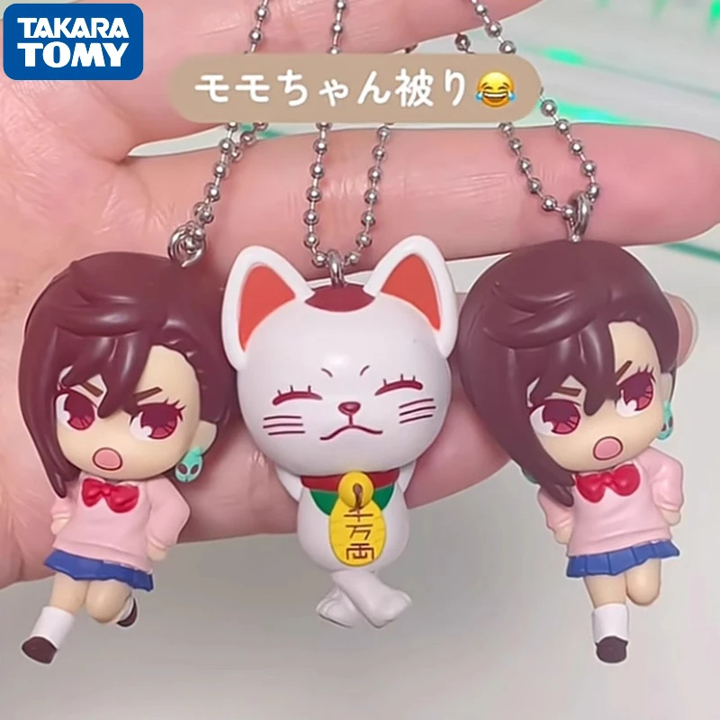 

TAKARA TOMY Gashapon New Anime Dan Da Dan Figure Highway Granny Ayase Momo Okarun Cute Q Edition Action Figure Model Pendant Toy
