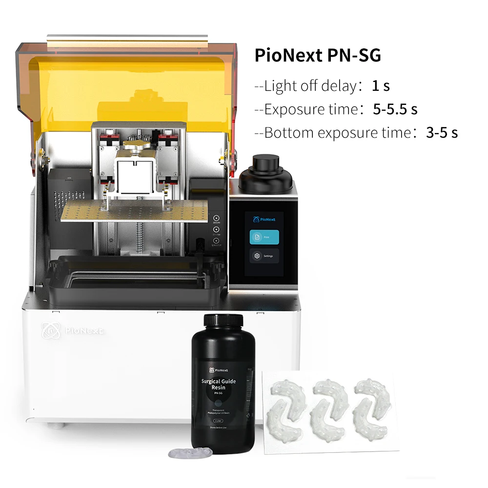 LD 1000g 3D 프린터용 고정밀 고굴곡 강도 투명 수술용 가이드 수지(투명) A1/A2