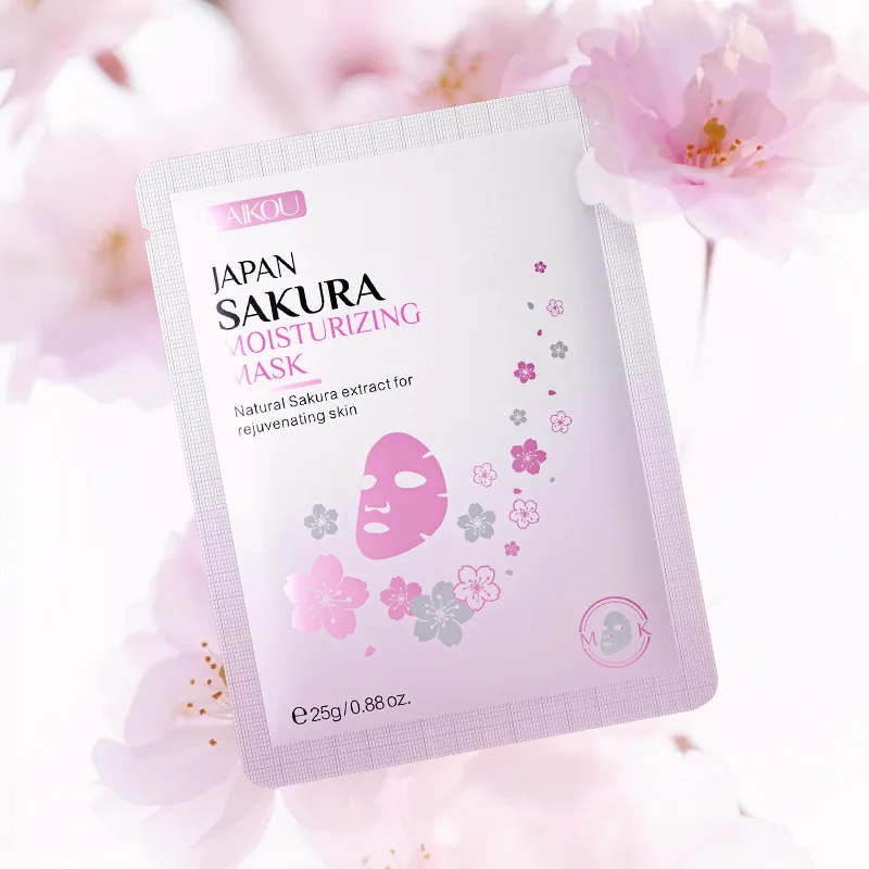 10pcs LAIKOU Sakura Face Mask skincare Moisturizing Anti-Aging Nourishing Facial Masks Sheet Mask Face Skin Care Products