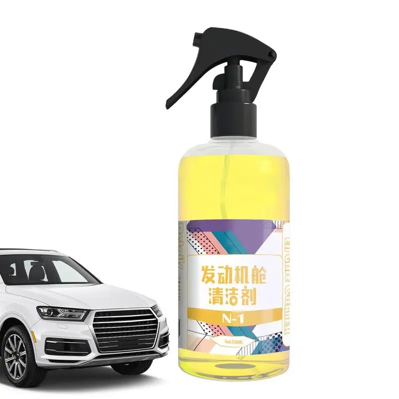 

Engine Bay Cleaner 500ml Engine Degreaser Spray Car Degreaser Car Degreaser Cleaner Automotive Degreaser For Oil Stains Dirt All