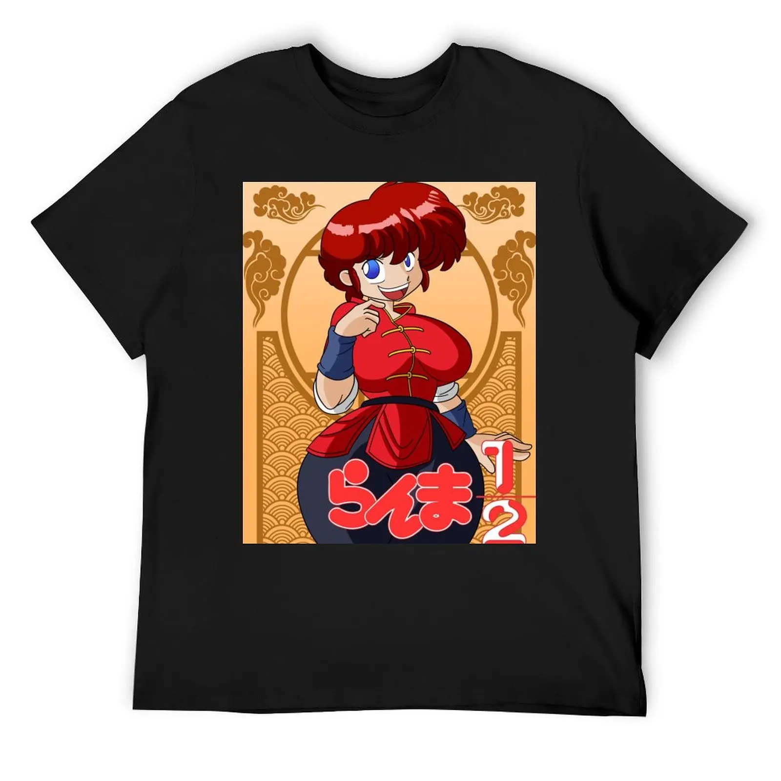 

Ranma 1/2 T-Shirt sublime shirts graphic tee anime figures mens plain t shirts