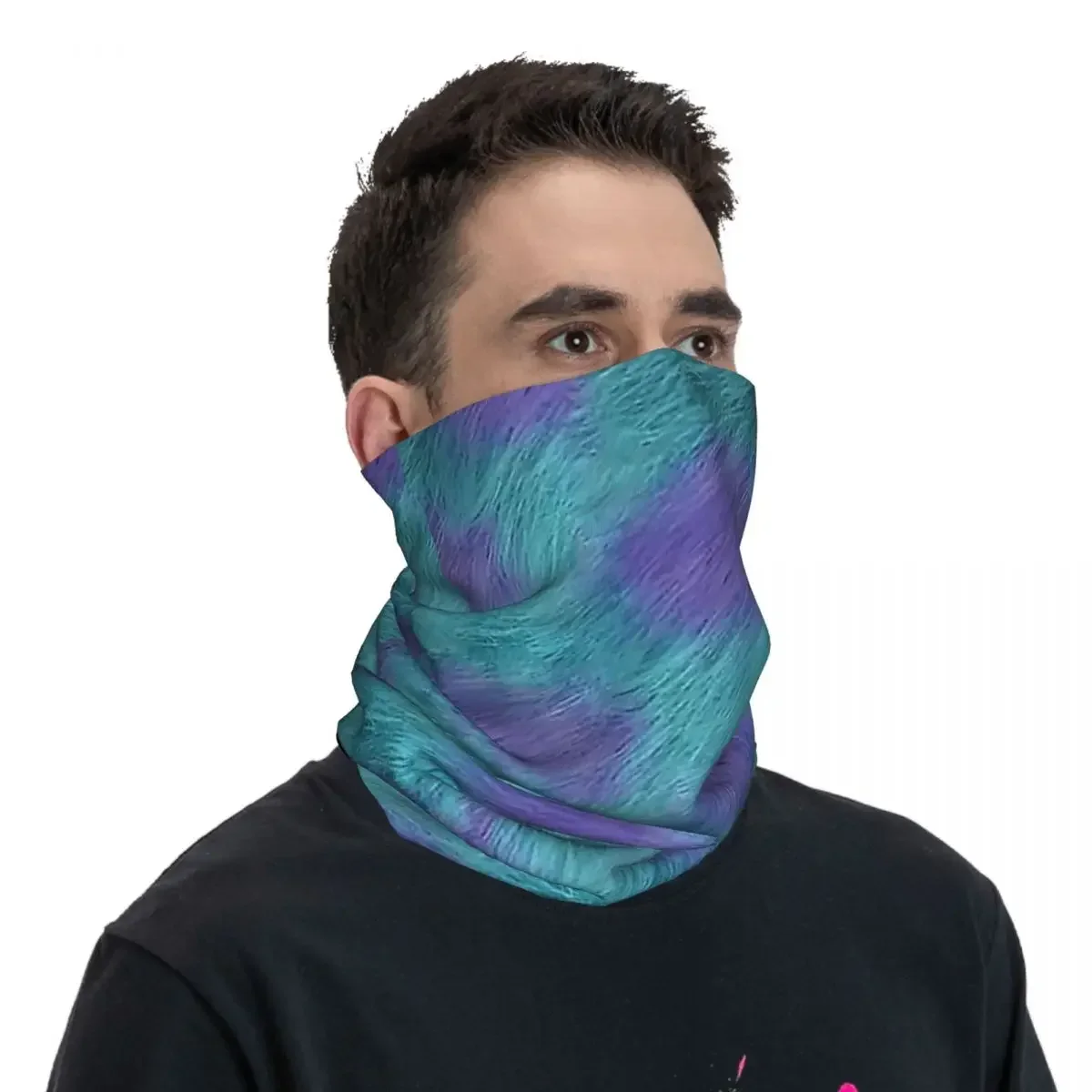 Sully Fur Monsters Inc Bandana cuello polaina impresa cara bufanda multiusos sombreros correr para hombres mujeres adultos toda la temporada