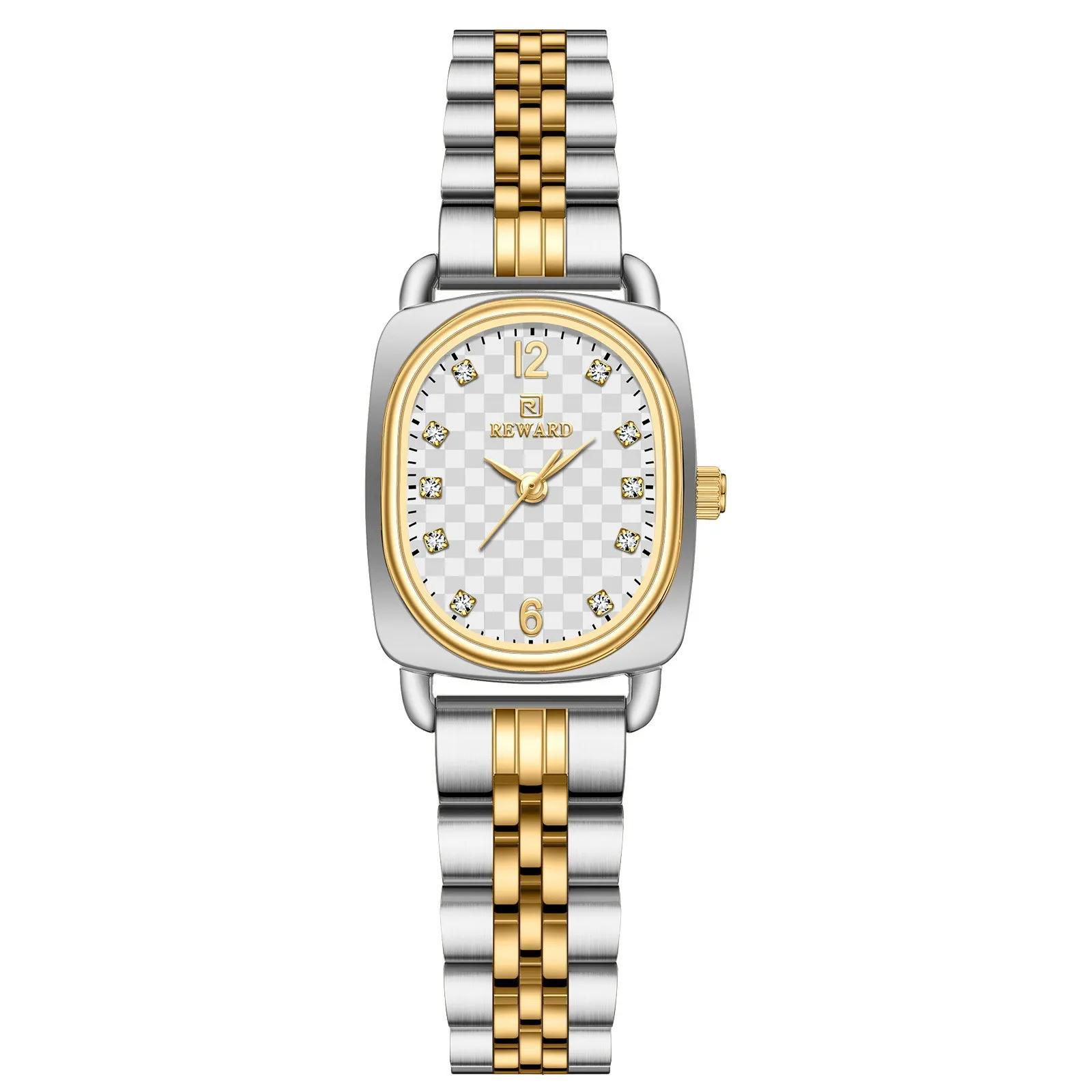 럭셔리 스퀘어 절묘한 인터넷 연예인 숙녀 시계 여자 친구 생일 선물을위한 방수 석영 시계 시계