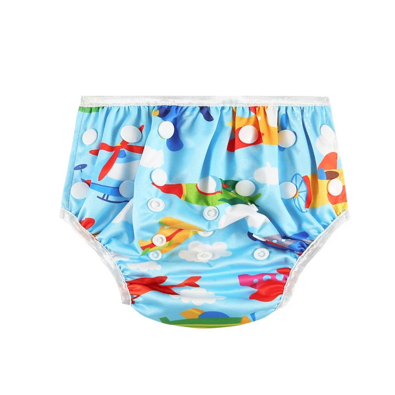 

4pcs/Lot Juvenile Diapers For Special Need Young Adult Swimmin Diapers Waterproof Teenager Nappy Dolescent Pool Diapers 6-12 Lad