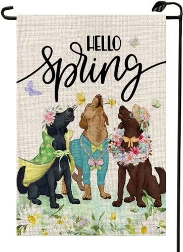 Dog Hello Spring Ga… - image